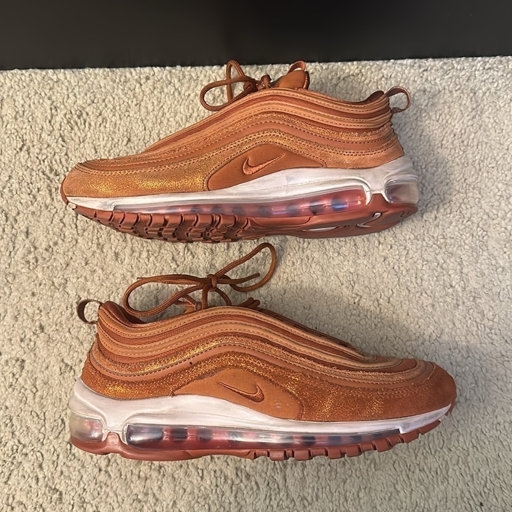 RARE Nike Air Max 97 - Dark Russet - Size Women’s 8 - Picture 8 of 12